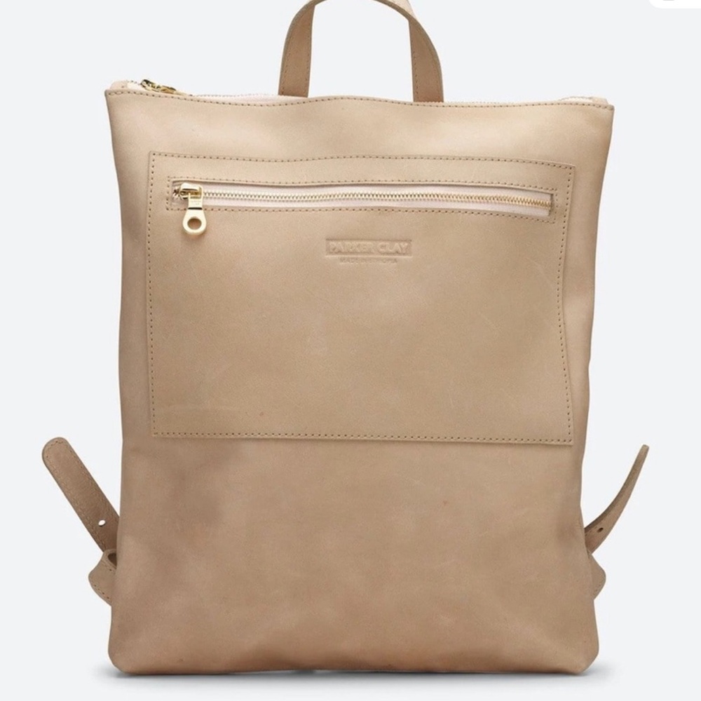 Parker Clay Miramar Backpack in Sand